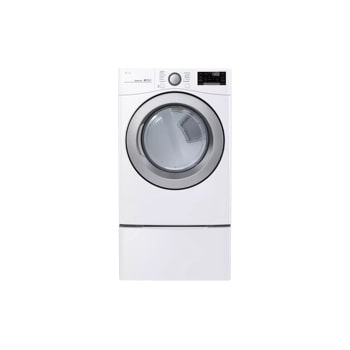 LG DLE2516W Electric Dryer With 5 Drying Programs