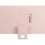 Back view of the 27 Inch LG MyView (27SR50F-P) Pink Smart Monitor with 4K UHD resolution and webOS