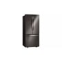 22 cu. ft. french door refrigerator left side angle view
