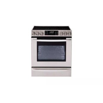 5.4 cu. ft. Capacity Electric Single Oven Slide-In Range with Dual Convection and Baking Drawer