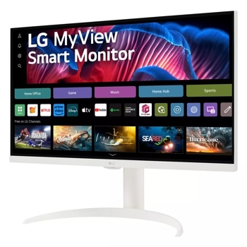 27" MyView Smart Monitor 4K UHD IPS with webOS and USB Type-C™