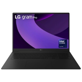 LG gram Pro 17Z90TR-E intel CORE ULTRA laptop Front View