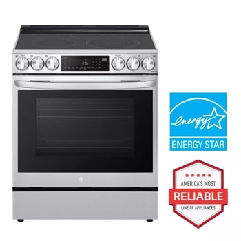 6.3 cu ft. Smart wi-fi Enabled ProBake Convection® InstaView® Electric Slide-In Range with Air Fry