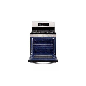 5.4 cu. ft. Capacity Gas Single Oven Range with Oval Burner and Griddle