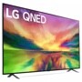 LG 86-inch QNED 4K UHD smart tv left angle view