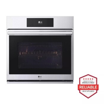 LG STUDIO 4.7 cu. ft. Smart Built-In Electric Single Wall Oven with InstaView® and Air Fry/Steam Sous Vide