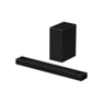 LG SPD7Y 3.1.2  Soundbar and height rear speakers side angle view