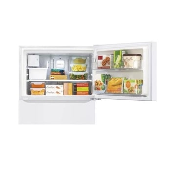 24 cu. ft. Large Capacity Top Freezer Refrigerator w/Ice Maker (Fits a 33" Opening)