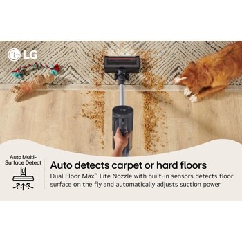 CordZero™ Q3 Cordless Stick Vacuum with Auto Multi-Surface Detect Dual Floor Max™ Lite Nozzle