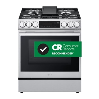LG LSGL6335X Range Consumer Reports Recommended - Front View1