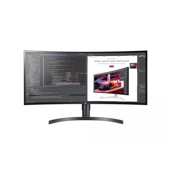 LG 34WL85C-B 34 Inch 21:9 UltraWide™ QHD IPS Curved Monitor with HDR10