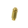 LG 383EEL3002R laundry accessory brass fitting with threaded connector and side ports
