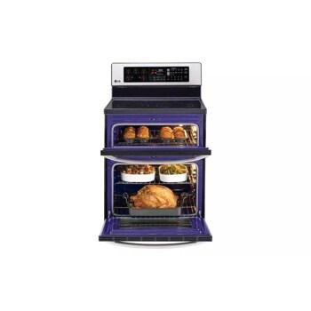 6.7 cu. ft. Capacity Electric Double Oven Range with Infrared Heating™ and EasyClean®