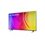 LG 55 Inch Class NANO80 AQA series LED 4K UHD Smart webOS 22 w/ ThinQ AI TV