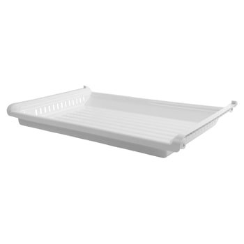 AJP73334501 LG Refrigerator Freezer Drawer with Ventilation Slots and Adjustable Mounting Brackets1