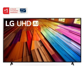 86-Inch Class UT8000 4K TV with webOS 24
