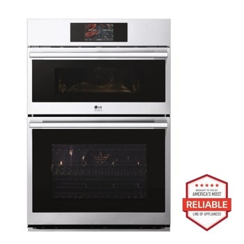 LG STUDIO 1.7/4.7 cu. ft. Combination Double Wall Oven with Air Fry
