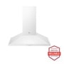 Front view of the 36" LG STUDIO Range Chimney Hood LSHD3680N