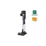 Front view of CordZero™ Kompressor® Cordless Stick Vacuum, smart ThinQ in Matte Silver, A925KSM
