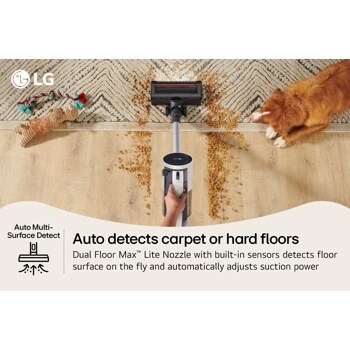CordZero™ Q3 Cordless Stick Vacuum with Auto Multi-Surface Detect Dual Floor Max™ Lite Nozzle