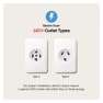 240V Outlet Types