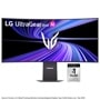 LG 45GX950B-B UltraGear evo AI OLED Gaming Monitor with number 1 OLED Gaming Monitor Brand in the USA badge - Front View