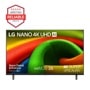 43-Inch LG NANO 4K UHD AI TV 43NU700BPUC Brought to You by Americas Most Reliable Line of TVs - Front View