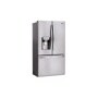 22 cu. ft. french door counter depth refrigerator left side angle view