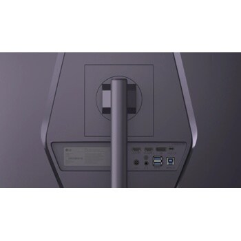 LG 34G630A-B 34 Monitor – Back View with Ports