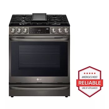 6.3 cu ft. Smart Wi-Fi Enabled ProBake Convection® InstaView™ Gas Slide-in Range with Air Fry1