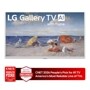 65-Inch LG Gallery TV AI 4K QNED TV 65LX7BPUA with frame displaying beach scene CNET 2026 People's Pick for #1 TV America's Most Reliable Line of TVs