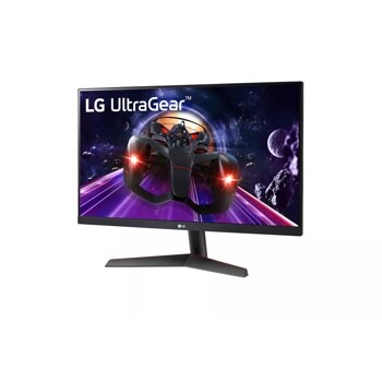 Right side view of the 24 Inch LG UltraGear (24GN600-B) gaming monitor with 144Hz refresh rate and 1ms (GtG) response time