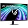 LG 32G403B-B UltraGear Gaming Monitor with curved display and stand - Side View