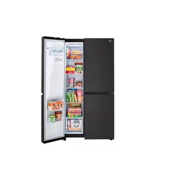 27 cu. ft. Side-by-Side Refrigerator with Smooth Touch Ice Dispenser