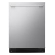 LG LDNTH753S Top Control Dishwasher in Stainless Steel - Door Closed Front View