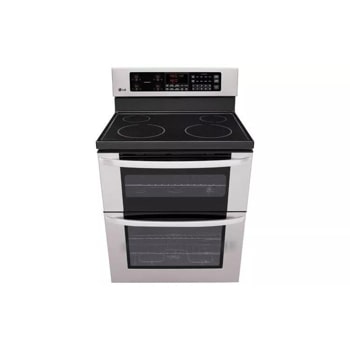 6.7 cu. ft. Capacity Electric Double Oven Range with a Tall Upper Oven and IntuiTouch™ Controls