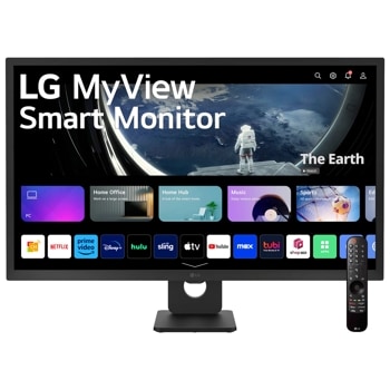 32" Full HD IPS MyView Smart Monitor with webOS and Built-in Speakers