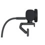 Webcam 960001558 with flexible mounting clip and adjustable lens showing side profile view