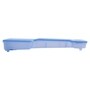 AJL75131905 blue ice cube tray with multiple compartments and lid - Side View