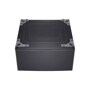 LG Laundry Pedestal Storage Drawer for 27" Front Load Washers and Dryers with Basket - Middle Black