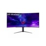 LG 45GR95QE 45 inch OLED Curved Gaming Monitor front view