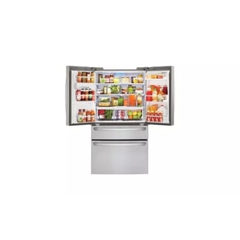 30 cu.ft. Super Capacity 4-Door French Door Refrigerator w/ CustomChill™ Drawer and Kimchi Bins