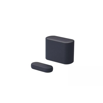 LG Eclair QP5 3.1.2ch Dolby Atmos Compact Sound Bar with Subwoofer, Black
