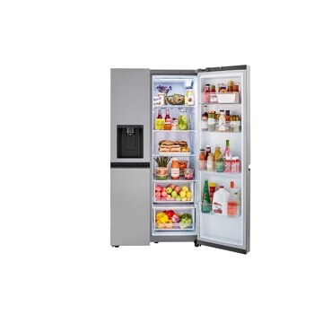 27 cu. ft. Side-by-Side Refrigerator with Smooth Touch Ice Dispenser