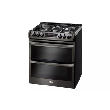 6.9 cu. ft. Smart wi-fi Enabled Gas Double Oven Slide-In Range with ProBake Convection® and EasyClean®