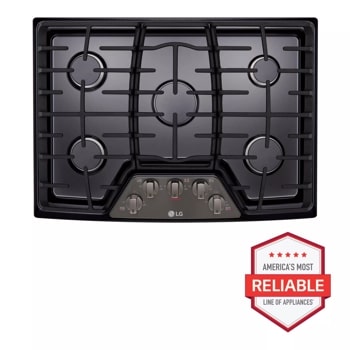 LG LCG3011BD 30" Gas Cooktop with SuperBoil™