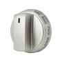 LG AEZ74533306 stainless steel oven control knob with cooking mode settings including Bake, Convection Roast, Pizza, Warm, and Proof