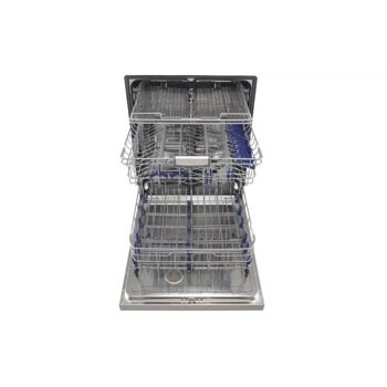 Semi-Integrated Dishwasher with Height-Adjustable 3rd Rack