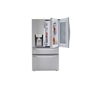30 cu. ft. door in door instaview refrigerator with right door open