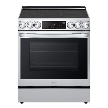 LG LSIL6336FE Range with smooth cooktop and digital control panel - Front View1
